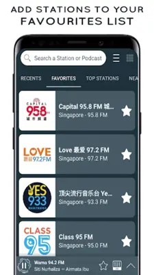 Radio Singapore android App screenshot 2